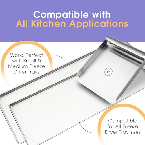 Crunch Co. Metal Food Scoop for Harvest Right Freeze Dryer