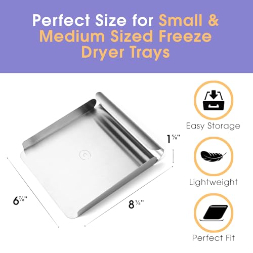 Crunch Co. Metal Food Scoop for Harvest Right Freeze Dryer