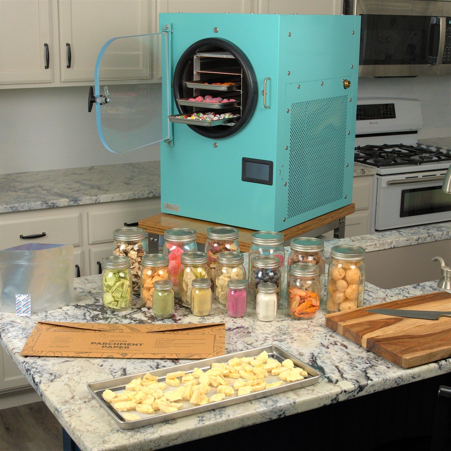 Crunch Co. Parchment Paper For Harvest Right Freeze Dryer