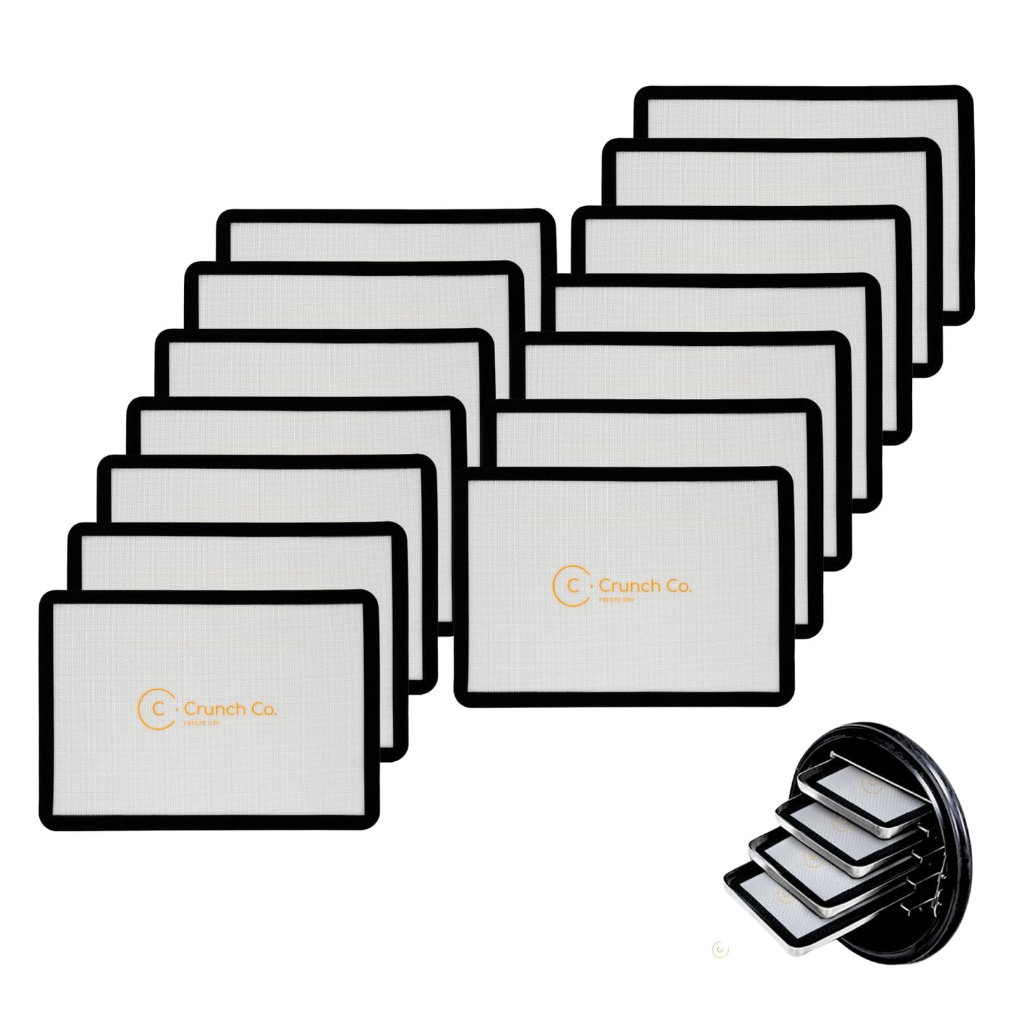 Crunch Co. Silicone Mats For Harvest Right Freeze Dryer