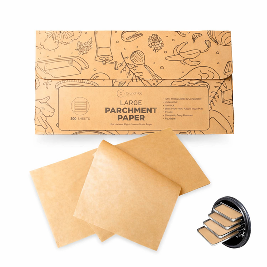 Crunch Co. Parchment Paper For Blue Alpine Freeze Dryer Trays