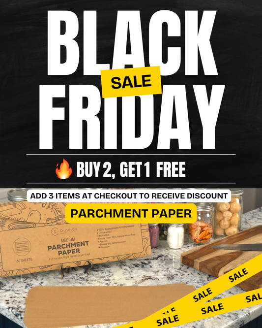 Crunch Co. Parchment Paper For Harvest Right Freeze Dryer