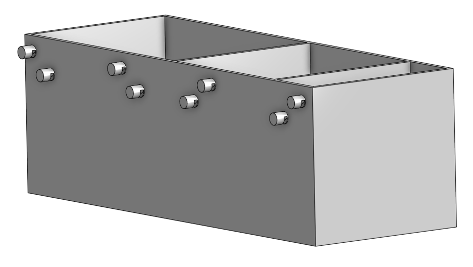 Digital 3D Print File - Crunch Co. Accessory Organizer Bin (not a physical product)