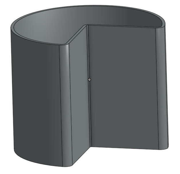 Digital 3D Print File - Crunch Co. FD DOOR BUMPER - Adhesive mount (not a physical product)