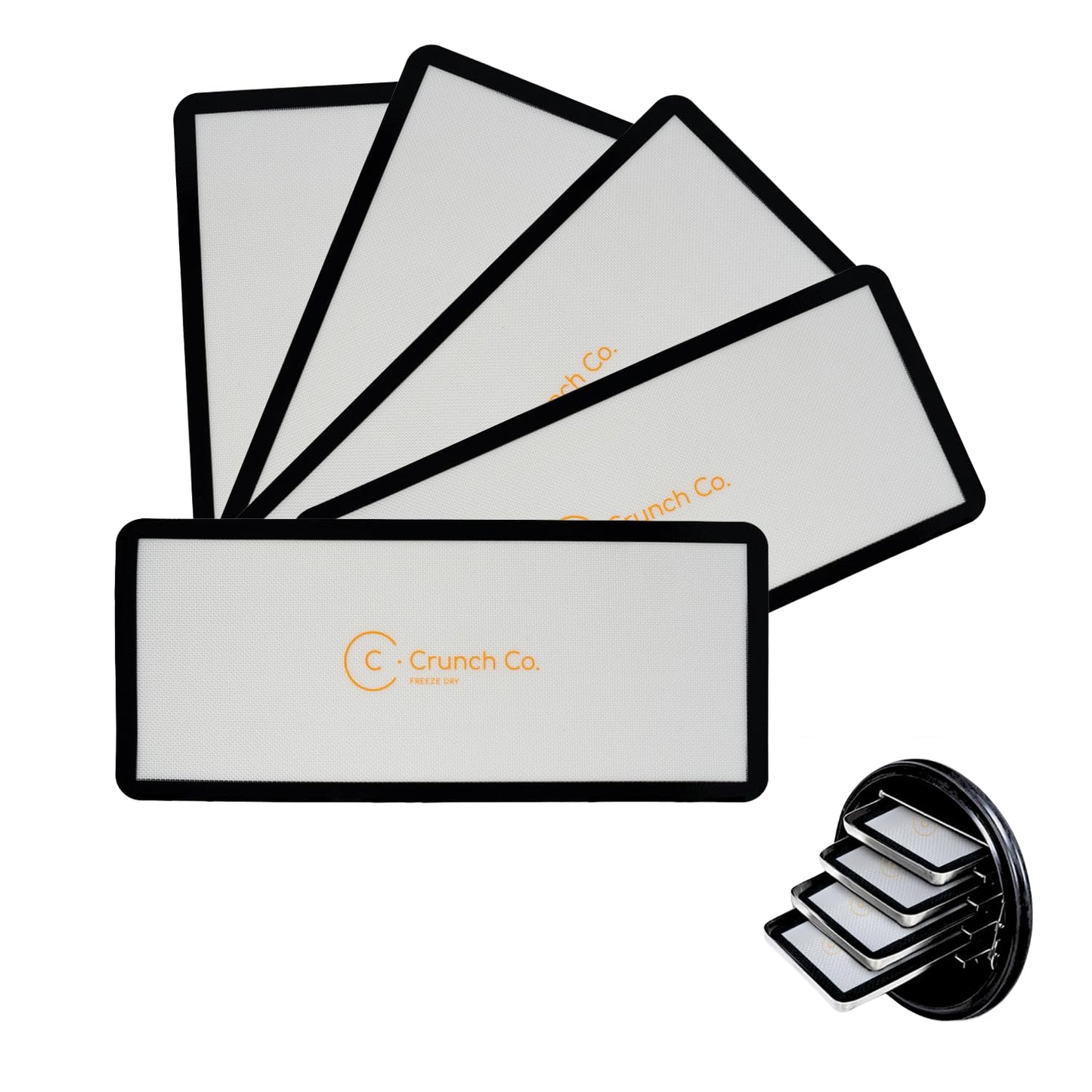 Crunch Co. Silicone Mats For Harvest Right Freeze Dryer